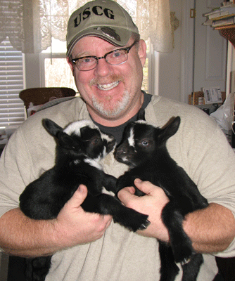 Ken with Ruth's twins