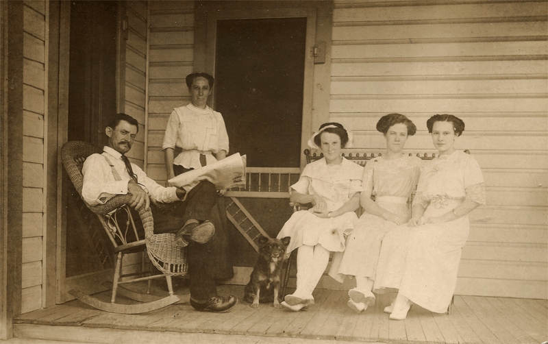 Pa, Ma, Bert, Lula and Kate